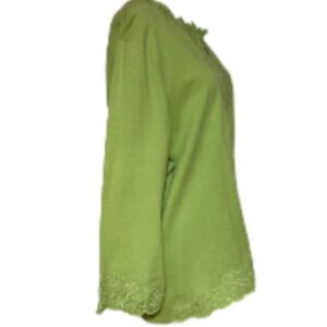 NWT Nygard Open Embroidered Cardigan Size XL 18/20